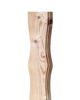 Drevený plot červený smrek Z5 Výška: 80 cm