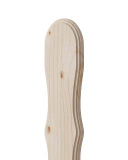 Drevený plot Z1 Výška: 120 cm