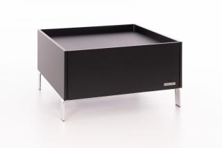 Konferenčný Stolík Luxury TopMatt - strieborné nohy Konferenčný stolík veľkosť: 80x80x43cm