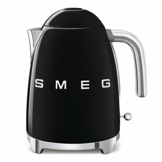 SMEG 50's Retro Style rychlovarná kanvica 1,7l čierna KLF03BLEU, výpredaj