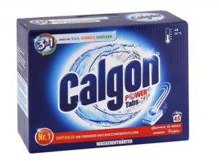 Calgon čistiace tablety do práčky 4v1 45 ks