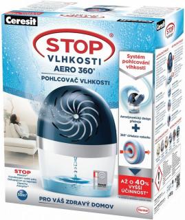 Ceresit Stop vlhkosti Aero 360 ° prístroj  + Kúpte 4 výrobky CERESIT a získate OFF! protect spray 100ml Gratis!