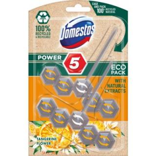 Domestos Power 5 Kvety mandarínky WC blok 2 x 55 g