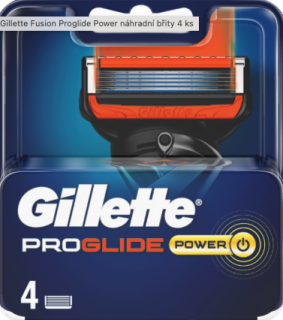 Gillette ProGlide POWER 4 ks