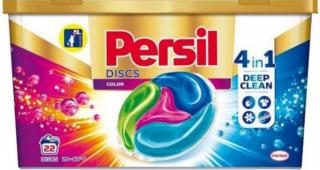 Persil Discs pracie kapsule 22 ks COLOR  + Persil cestovný gél 75ml Gratis!