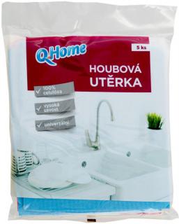 Q home hubová utierka 5ks