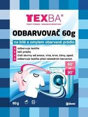 Texba Odfarbovač 60g na bielu a omylom zafarbenú bielizeň