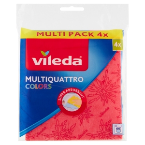 Vileda handra Multiquattro Colors (4ks/blister)