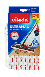 Vileda Ultramax Microfibre 2v1 náhrada 2 ks