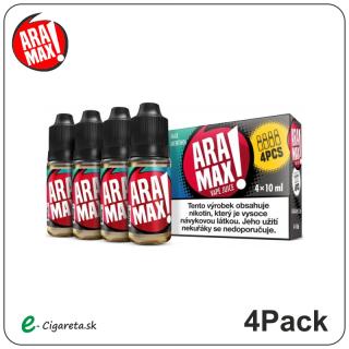 ARAMAX 4Pack Max Menthol 4x10ml - 12mg (Mentolový tabak)