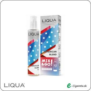 Aróma LIQUA Mix&amp;Go American Blend 12ml (Americký miešaný tabak)