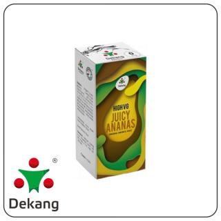 Dekang High VG 10ml - 0mg/ml Juicy Ananas (Šťavnatý ananás)