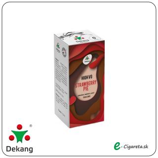 Dekang High VG 10ml - 0mg/ml Strawberry Pie (Jahodový koláč)