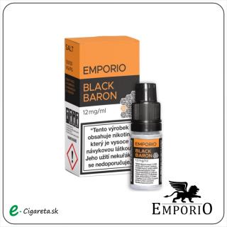 EMPORIO SALT 10ml - 12mg/ml Black Baron (Čierna ríbezľa s tabákom)