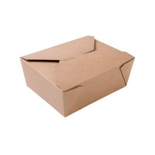 Papierový takeaway box hnedý 1150 ml 300 ks