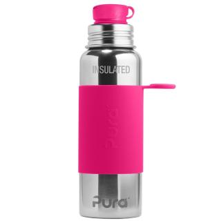 Pura® TERMO fľaša so športovým uzáverom 650ml Pink