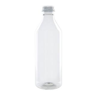 Recyklovaná PET fľaša 1000 ml s vrchnákom 60 ks