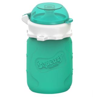 Squeasy Gear silikónová kapsička 104 ml - aqua