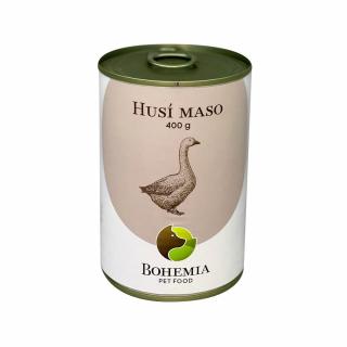 BOHEMIA Husacie mäso vo vlastnej šťave 400g