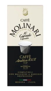 Caffé MOLINARI Nespresso 100 % Arabica 10 ks kávová kapsula