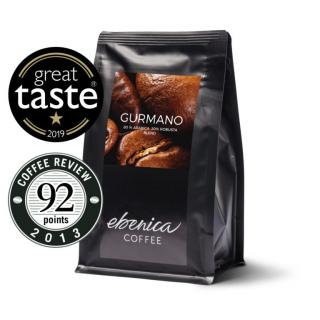 káva Ebenica Coffee Gurmano  zrnková, Hmotnosť 220 g