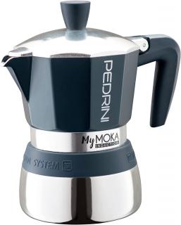 moka kávovar Pedrini New MyMoka indukcia blue  2 šálky, Kávovary farby , veľkosti veľkosť 2