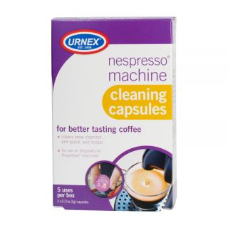 Urnex - čistiace kapsule pre Nespresso kávovary