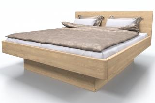 Jaseňová  posteľ Pegas s úložným priestorom