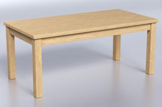 Jaseňový jedálenský stôl Boris obdĺžnikový