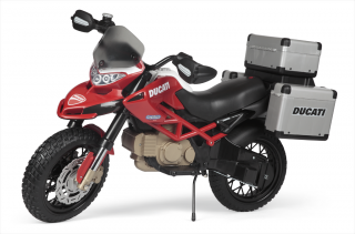 PegPerego Ducati Enduro 330W motorka červená