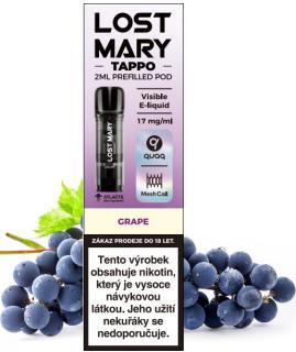 Cartridge LOST MARY TAPPO Pods 1Pack Grape 17mg (Chuť čerstvých hroznů se sladkokyselou dochutí)