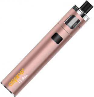 Elektronická cigareta aSpire PockeX AIO 1500mAh Rose Gold