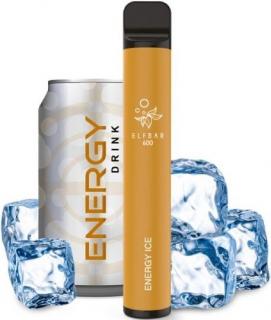 Elektronická cigareta Elf Bar 600 Energy Ice 20mg (Vaping plný chuti známého energy drinku)