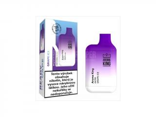 Jednorázová cigareta Aroma King AK 700 Mini - 20mg - Grape ICE (Absolutně hroznový:-) Připomíná to konzumaci hrnce ledových hroznů. Každá malá kulička je plná šťavnaté hroznové dobroty)