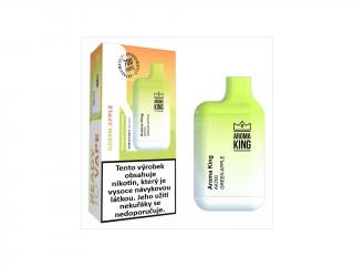 Jednorázová cigareta Aroma King AK 700 Mini - 20mg - Green Apple (Tradiční kyselkavá chuť zralých zelených jablek. Tradiční chuť, která nikdy neomrzí)