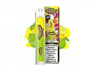 Jednorázová cigareta Kurwa Collection - 20mg - Lemon and Lime (E-cigareta s neuvěřitelně osvěžující chutí citronů a limetek)