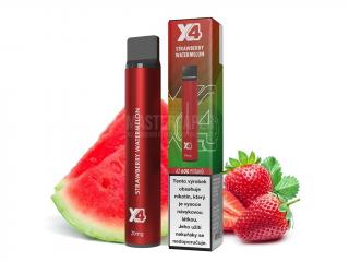 Jednorázová cigareta X4 Bar - 20mg - Strawberry Watermelon (Jahoda a meloun)