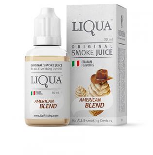 Liqua American blend 10ml 0mg (Liquid - americký tabák)