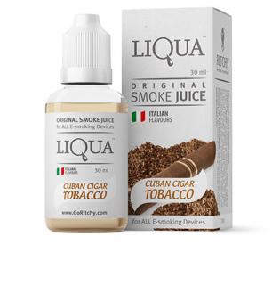 Liqua Cuban Cigar Tobacco 10ml 12mg (Liqua Kubánský doutníkový  tabák 30)