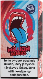 Liquid Big Mouth SALT One Million Berries 10ml - 20mg (Lesní směs borůvek, malin a ostružin)