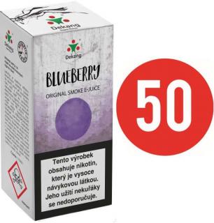 Liquid Dekang Fifty Blueberry 10ml - 11mg (Borůvka)