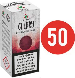 Liquid Dekang Fifty Cherry 10ml - 6mg (Třešeň)