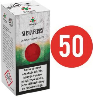 Liquid Dekang Fifty Strawberry 10ml - 18mg (Jahoda)