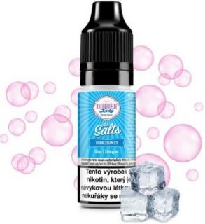 Liquid Dinner Lady Nic SALT Bubblegum Ice 10ml - 20mg (Sladká chuť klasické žvýkačky s pořádnou dávkou coolady.)