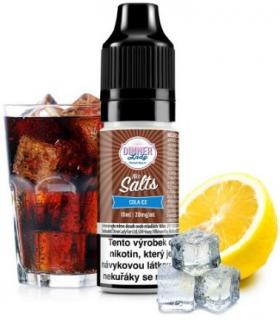 Liquid Dinner Lady Nic SALT Cola Ice 10ml - 20mg (Coca Colu zná každý z nás. Co si ji užít ve Vašem oblíbeném zařízení s pořádnou dávkou ledu)