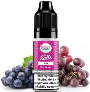 Liquid Dinner Lady Nic SALT Grape 10ml - 20mg (Úžasná a oblíbená chuť klasických červených hroznů)