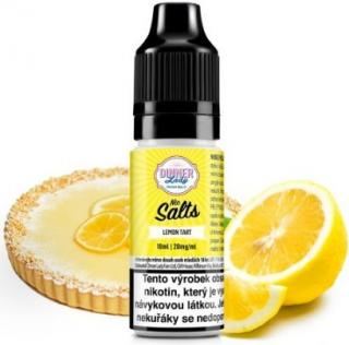 Liquid Dinner Lady Nic SALT Lemon Tart 10ml - 20mg (Léty ověřený a nejoblíbenější citronový dort Vás nenechá spát)