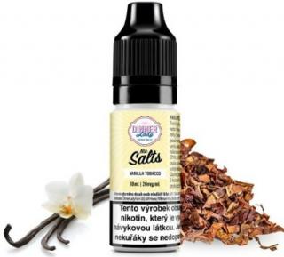 Liquid Dinner Lady Nic SALT Vanilla Tobacco 10ml - 20mg (Skvělý mix lahodných a jemných tabáčku s pořádnou dávkou smetanové vanilky)