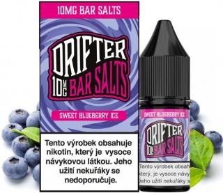 Liquid Drifter Bar Salts Sweet Blueberry Ice 10ml - 10mg (Šťavnaté borůvky s ledovou koncovkou)