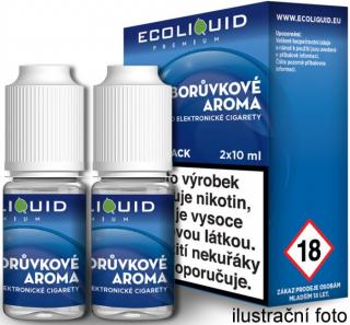 Liquid Ecoliquid Premium 2Pack Blueberry 2x10ml - 0mg (Borůvka)